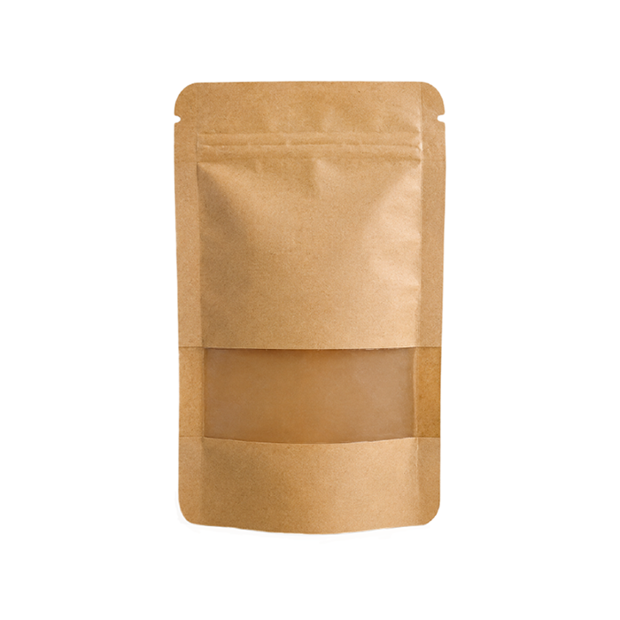 [KP1BR] Kraftpapiertüte, 140 × 85 mm, VE 50, braun