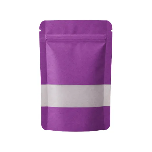 [KP1PP] Kraft Paper Bag, 140 X 85 mm, VE 50, Purple
