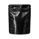 Mylarbeutel 115 x 85 mm, VE50, Schwarz
