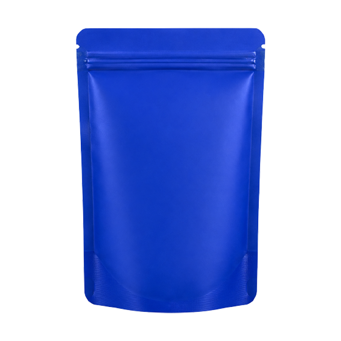 Mylar Bag 190 X 130 Mm, PU50, MATTE Blue