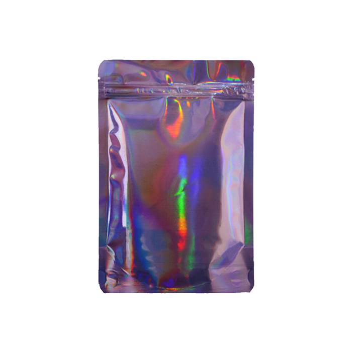 Mylar Bag, 190 X 130 mm, VE 50, Purple Holographic