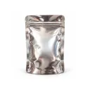 Mylar-Beutel, 190 × 130 mm, VE 50, silber-holografisch