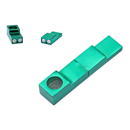 Magnetic Pipe, Tic Tac, approx. 7.5 Cm, Green