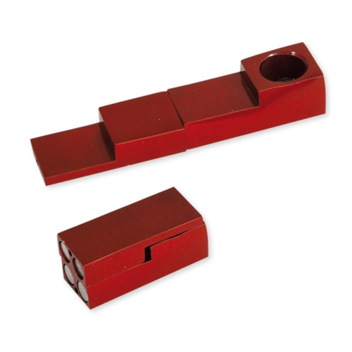 [MP101RD] Magnetic Pipe, Tic Tac, approx. 7.5 Cm, Red