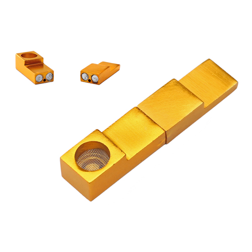 Magnetische Pfeife ,Tic Tac, ca. 7,5 cm, Gelb