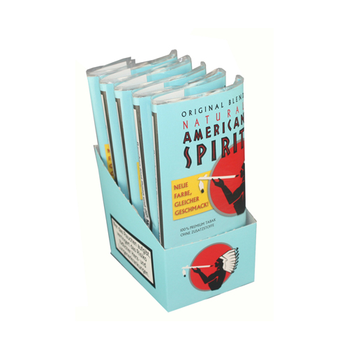 [SB60] American Spirit Original Blue Tobacco, Pack Of 5, 30 g Each