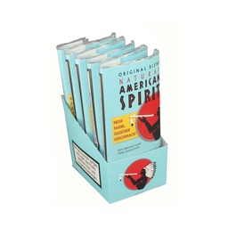 [SB60] American Spirit Original Blue Tobacco, Pack Of 5, 30 g Each