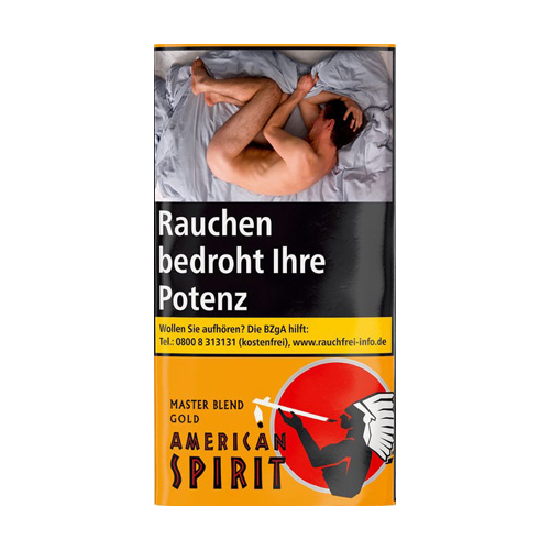 American Spirit Master Blend Gold, 5 x Pouch 30g