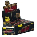 RAW Schwarz Tips Xtra Wide, 4 x 6cm, perforiert