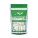 PURIZE Activated Carbon Filter 1x 50 Bag, Extra Long, 6mmø, White