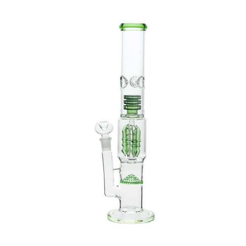 Green Bong, Honeycomb + Shower + Percolator, 45 cm