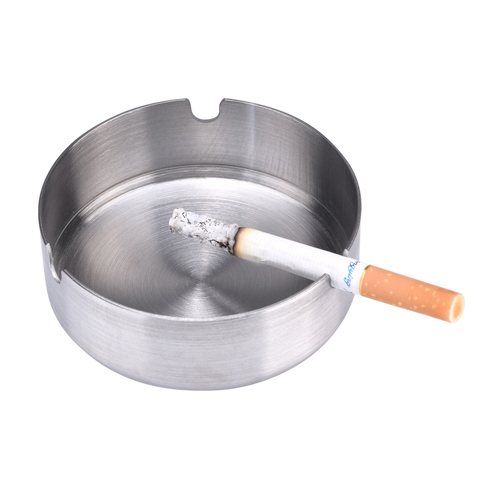 [ASHSTEEL] Ashtray, Stainless Steel, 8cm Ø, Pack Of 6