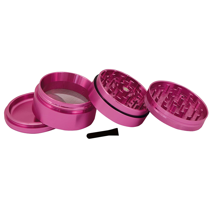 Elements Pink Grinder, Metall, 60mmØ 4 Part