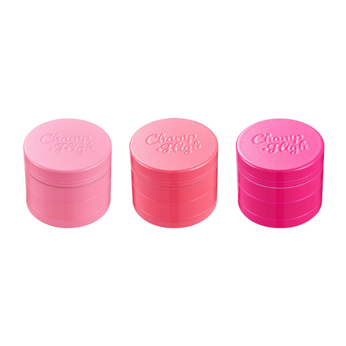 Metall-Grinder, 50mmØ, 4-teilig, Pink