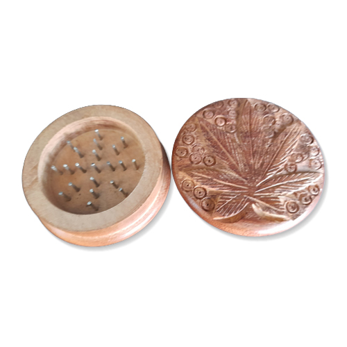 [WN105LEAF] Holzgrinder, 60 mm Ø, BLATT, 2-teilig