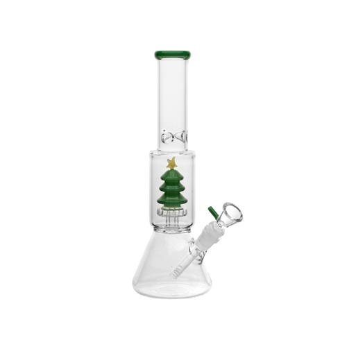 Glas Bong, Tannenbaum, 32cm