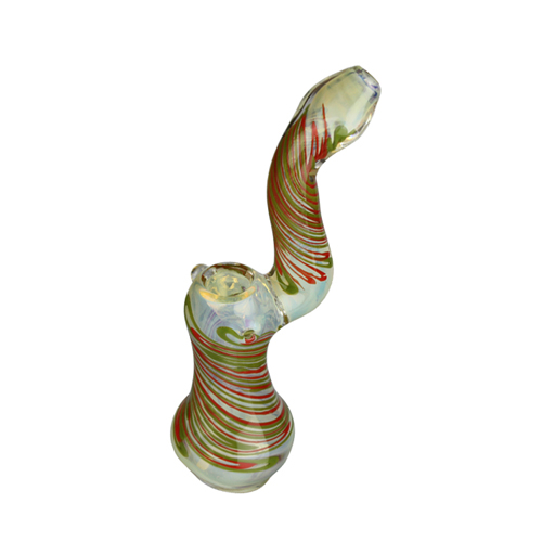 GLASS Color Pipe - approx. 21 cm High