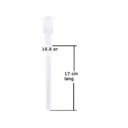 [X170Z] GLASS Downstem 17cm, 18.8 cm Cylinder