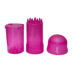 [PB135] Multi-grinder, 40 mm Diameter, 3-piece, + Stash, 1 Piece