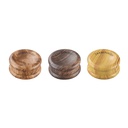 Metal Grinder, Wooden Pattern, CNC, 50 mm Ø, 2 Parts
