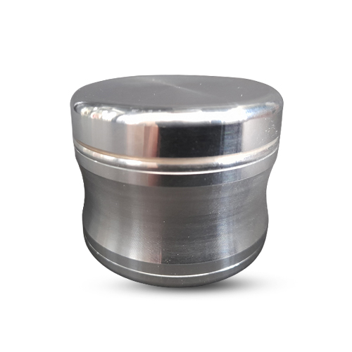 Grinder, Metall, abgerundet+tailliert 56mmØ 4 Part