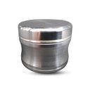 Metall-Grinder, abgerundet + konisch, 56 mm Ø, 4-teilig