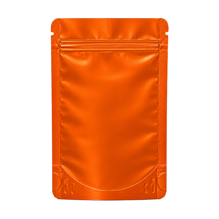 [MB14085MOR] Mylar Bag 140 X 85 Mm, Pack Of 50, MATTE Orange