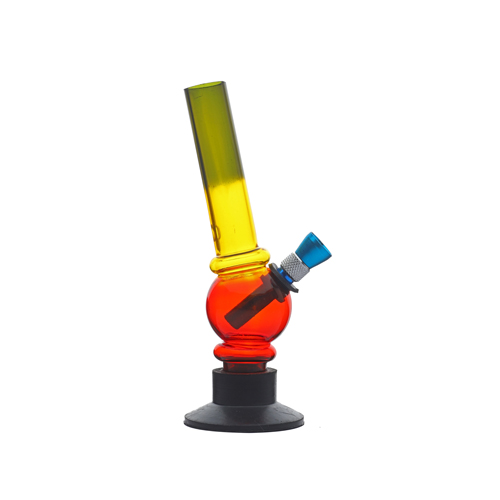Mini-Bong, 15cm Höhe, Acryl Pipe, 1 Stück