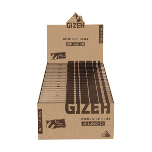 [ZI4KSUN] Gizeh King Size Slim, 50er, ungebleicht