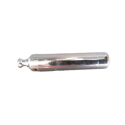 Brass Pipe, Silver, 6.5cm Long And Screwable