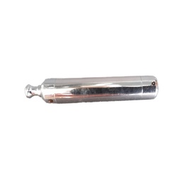 [BB421SLV] Brass Pipe, Silver, 6.5cm Long And Screwable