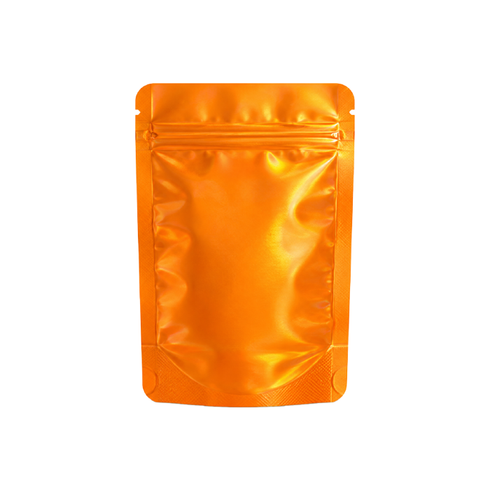 [MB14085ORHOL] Mylar-Beutel, 140 × 85 mm, VE 50, orange, holografisch