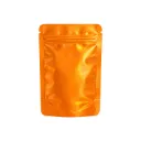 Mylar-Beutel, 140 × 85 mm, VE 50, orange, holografisch