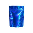 Mylar Bag, 140 X 85 mm, VE 50, Dark Blue Holographic
