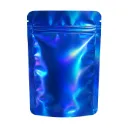 Mylarbeutel 140 x 85 mm, VE50, DARK Blau HOLOGRAP.