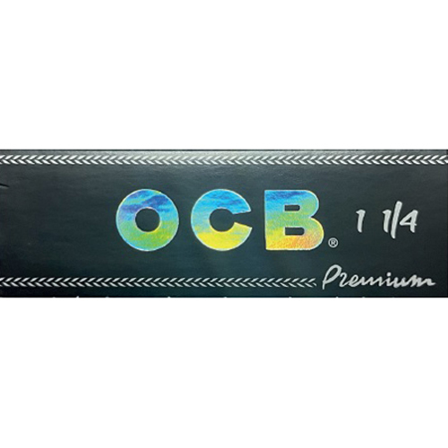 [ZI3P14] OCB Schwarz Premium 1 1/4, 25 Heftchen à 50 Blatt