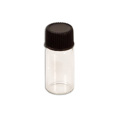 Glas-Dose mit Schraubverschluss, 5 Stück, je 3ml