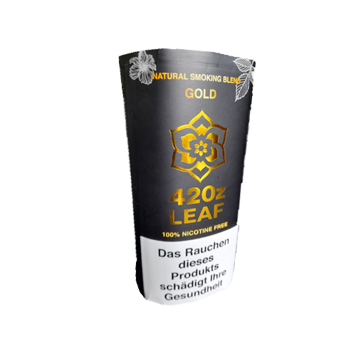 [420Z_GOLD] 420z Leaf Tobacco Substitute - Gold - 20g, Nicotine-free