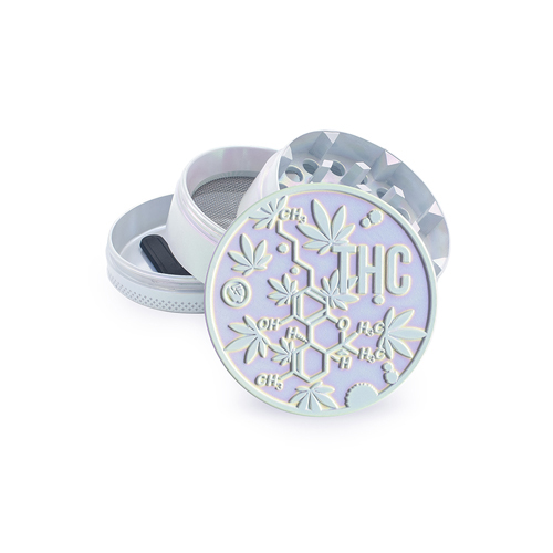 [WNC54IYPHC] Metal Grinder, ICY PEARL THC MOLECULE, 50mmø