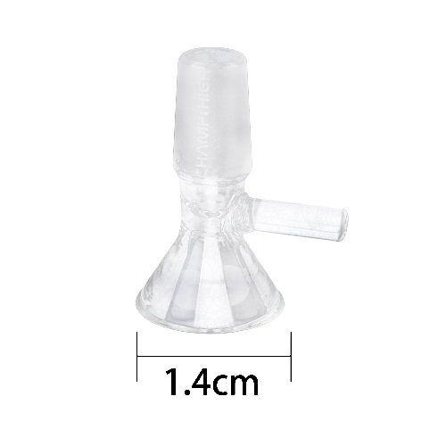 GLASS Plug Head BOX, 12 Pieces, 14.5 Mm, Funnel