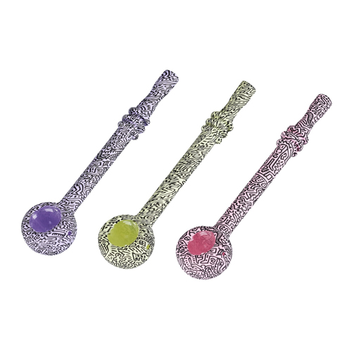 [MP71] Doodle Glass Pipe 13 Cm, 1 Piece