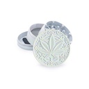 Metal Grinder, ICY Pearl Trance Leaf, 50 mm Ø, 4 Parts