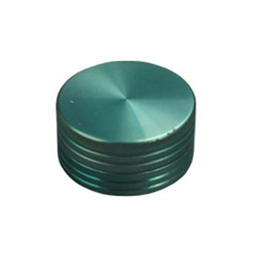 [WN42G] Aluminum Grinder, 4 Cm, 2-piece, Green*