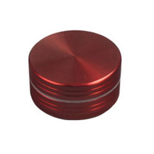 [WN42R] Aluminum Grinder, 4 Cm, 2-piece, Red*