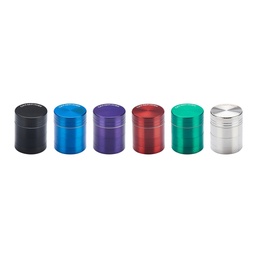 [WN30MM] Mini Metal Grinder With Stash, 30 mm Diameter, 1 Piece, 4 Parts