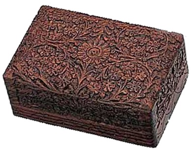 [WN113S] Saranpur Kaschmiri Box Small, B/H/T: 10/6/10cm