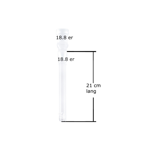GLASS Diffuser Coupling, 18.8 Mm, 21 cm