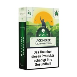 [SLOJA2] Jack Herer CBD Blüten, 2g, mit Steuermarke