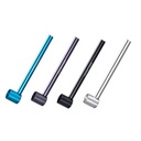 Metall Pfeife, classic, 12,5cm