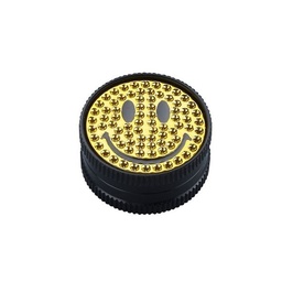 [WN32SMILE] Metal Grinder, 30mmø, 2-piece, Yellow Smile